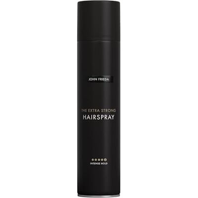 John Frieda The Extra Strong Hair Spray – Contenuto: 400 ml – Intense Hold – Spessore: 5 – Spray per capelli – Adatto per tutti i tipi di capelli John Frieda The Extra Strong Hair Spray – Contenuto: 400 ml – Intense Hold – Spessore: 5 – Spray per capelli – Adatto per tutti i tipi di capelli