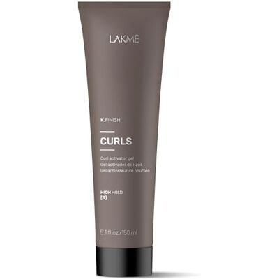 LAKMÉ Lakme Gel Attivatore Ricci, Agente di Stile Capillare, K.FINISH CURLS, Protezione UV e Anti Inquinamento LAKMÉ Lakme Gel Attivatore Ricci, Agente di Stile Capillare, K.FINISH CURLS, Protezione UV e Anti Inquinamento