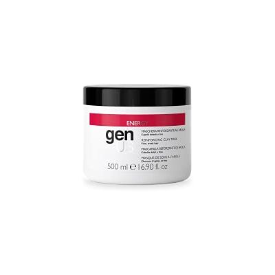 Genus Maschera Rinforzante All'Argilla per Capelli Deboli e Fini 500 ml Genus Maschera Rinforzante All'Argilla per Capelli Deboli e Fini 500 ml
