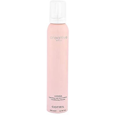 Cotril Creative Walk Hydra Hydrating and Anti-Oxidizing conditioning Mousse 200ml districante idratante antiossidante Cotril Creative Walk Hydra Hydrating and Anti-Oxidizing conditioning Mousse 200ml districante idratante antiossidante