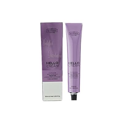technique HELLO CREAM COLORAZIONE TONO SU TONO 100ML SENZA AMMONIACA (10 Biondo chiarissimo Platino) technique HELLO CREAM COLORAZIONE TONO SU TONO 100ML SENZA AMMONIACA (10 Biondo chiarissimo Platino)
