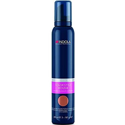 Indola Spa Color Style Mousse Riflessanti Flacone Bombola per Capelli BIONDO SCURO 200Ml Indola Spa Color Style Mousse Riflessanti Flacone Bombola per Capelli BIONDO SCURO 200Ml