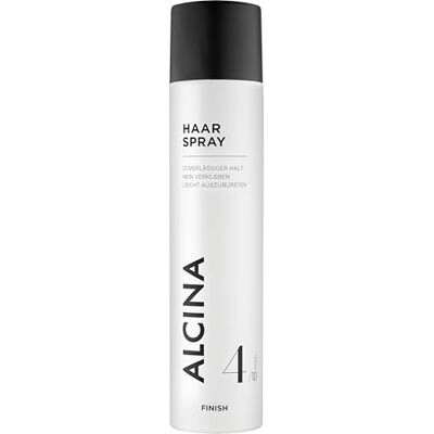 Alcina Spray per capelli, 1 x 400 ml, spray per capelli senza peso con tenuta elastica, nebulizzazione fine, protezione ottimale da vento e umidità, non appiccica e appesantito, per tutte le lunghezze Alcina Spray per capelli, 1 x 400 ml, spray per capelli senza peso con tenuta elastica, nebulizzazione fine, protezione ottimale da vento e umidità, non appiccica e appesantito, per tutte le lunghezze