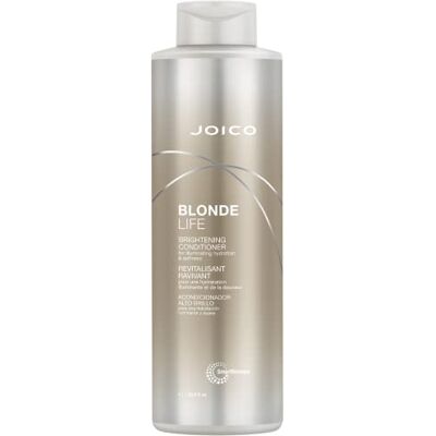 Joico Blonde Life Brightening Conditioner – Balsamo illuminante per capelli biondi naturali, con mèches, decolorati o fortemente schiariti – 1000 ml Joico Blonde Life Brightening Conditioner – Balsamo illuminante per capelli biondi naturali, con mèches, decolorati o fortemente schiariti – 1000 ml