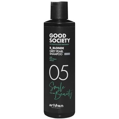 Artego Good Society B_BLONDE Grey Pearl Shampoo 250ml Shampoo neutralizzante con pigmenti micronizzati grigi Artego Good Society B_BLONDE Grey Pearl Shampoo 250ml Shampoo neutralizzante con pigmenti micronizzati grigi