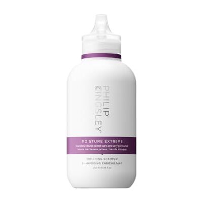Philip Kingsley Moisture Extreme Enriching Shampoo For Curly, Dry, Damaged Hair Moisturises, Hydrates, and Adds Shine Detangles and Controls Frizz Adds Shine 250ml Philip Kingsley Moisture Extreme Enriching Shampoo For Curly, Dry, Damaged Hair Moisturises, Hydrates, and Adds Shine Detangles and Controls Frizz Adds Shine 250ml