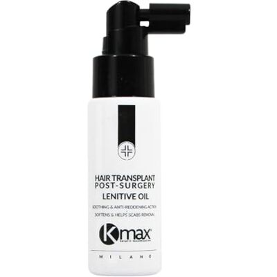 Kmax Healing Hair Transplant Post Surgery Lenitive Oil Lenitive Oil, Spray Lenitivo Post Trapianto Capelli, Olio Lenitivo Cuoio Capelluto Arrossato e Irritato Formato da 50 ml Kmax Healing Hair Transplant Post Surgery Lenitive Oil Lenitive Oil, Spray Lenitivo Post Trapianto Capelli, Olio Lenitivo Cuoio Capelluto Arrossato e Irritato Formato da 50 ml