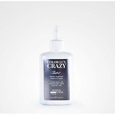 Design Look Bizzico Color Lux Crazy Colorazione Diretta 150 ml Argento Silver Design Look Bizzico Color Lux Crazy Colorazione Diretta 150 ml Argento Silver