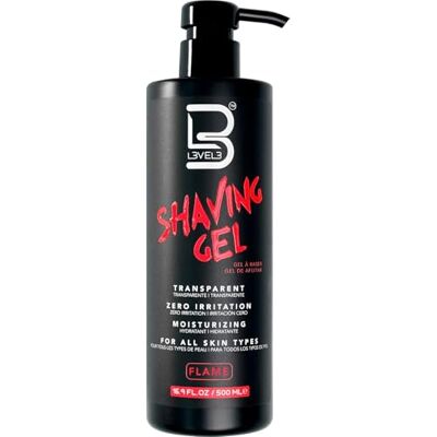 L3 Gel da barba Flame, 500 ml L3 Gel da barba Flame, 500 ml