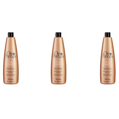 FANOLA 3x Shampoo Illuminante con Olio di Argan Oro Puro Oro Therapy 1000 ml FANOLA 3x Shampoo Illuminante con Olio di Argan Oro Puro Oro Therapy 1000 ml
