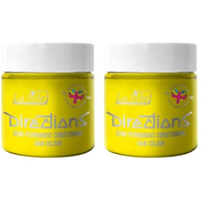 La Riche 2 x Semi-Permanent Hair Color 100ml Tub (Bright Daffodil) La Riche 2 x Semi-Permanent Hair Color 100ml Tub (Bright Daffodil)