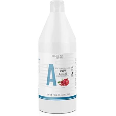 SALERM Balsamo per capelli Balsamo idratante melograno Hair Lab 1200 ml Idratazione profonda dei capelli Criniera più liscia e lucida Uso quotidiano Senza Parabeni SALERM Balsamo per capelli Balsamo idratante melograno Hair Lab 1200 ml Idratazione profonda dei capelli Criniera più liscia e lucida Uso quotidiano Senza Parabeni