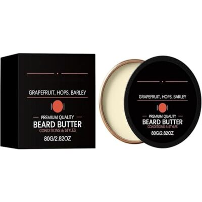 Generic Balsamo modellante naturale per barba, balsamo multifunzione per la cura della barba, idratante, ammorbidente e levigante, per la cura quotidiana Generic Balsamo modellante naturale per barba, balsamo multifunzione per la cura della barba, idratante, ammorbidente e levigante, per la cura quotidiana