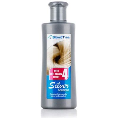 Blond Time Shampoo argento effetto sbiancante Blond Time Shampoo argento effetto sbiancante