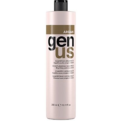 Genus Argan Shampoo 300 ml. Shampoo Idratante. Moisturising shampoo. Champu Hidratante. Shampoing Hydratant. Intensive care shampoo ofr dry, frizzy and treated hair Genus Argan Shampoo 300 ml. Shampoo Idratante. Moisturising shampoo. Champu Hidratante. Shampoing Hydratant. Intensive care shampoo ofr dry, frizzy and treated hair