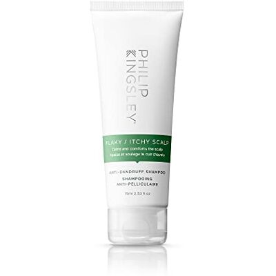Philip Kingsley Shampoo per il cuoio capelluto traballante/pruriginoso Shampoo antiforfora per cuoio capelluto squamoso, pruriginoso, secco e grasso 75 ml Philip Kingsley Shampoo per il cuoio capelluto traballante/pruriginoso Shampoo antiforfora per cuoio capelluto squamoso, pruriginoso, secco e grasso 75 ml