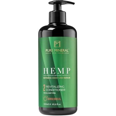 Pure MINERAL Balsamo alla Canapa per Capelli Rivitalizzati 500ml Il balsamo alla canapa districa e nutre le lunghezze secche senza appesantire, per capelli più morbidi. Pure MINERAL Balsamo alla Canapa per Capelli Rivitalizzati 500ml Il balsamo alla canapa districa e nutre le lunghezze secche senza appesantire, per capelli più morbidi.