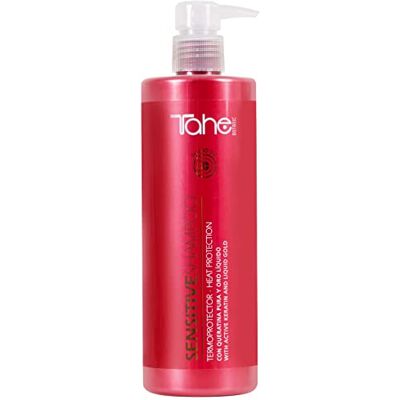 Tahe Botanic Solar Rimozione di residui Shampoo di protezione dal calore Sensitive con cheratina pura e oro liquido (400 ml) Tahe Botanic Solar Rimozione di residui Shampoo di protezione dal calore Sensitive con cheratina pura e oro liquido (400 ml)