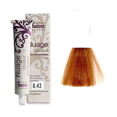 Technique nuage senza ammoniaca 100ml (8.43 Biondo Chiaro Rame Dorato) Technique nuage senza ammoniaca 100ml (8.43 Biondo Chiaro Rame Dorato)