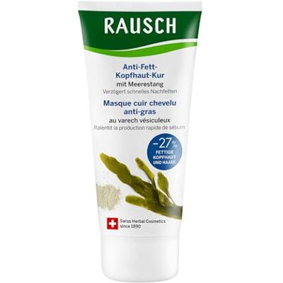 Rausch Maschera Curativa Cuoio Capelluto per Capelli Grassi, 100 ml Rausch Maschera Curativa Cuoio Capelluto per Capelli Grassi, 100 ml