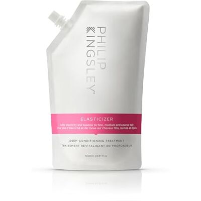 Philip Kingsley Elasticizer Deep Conditioner Repair Hair Mask Treatment for All Hair Types Pre Shampoo Deep Conditioning Mask Hydrates, Adds Shine and Reduces Breakage 1000ml Refill Pouch Philip Kingsley Elasticizer Deep Conditioner Repair Hair Mask Treatment for All Hair Types Pre Shampoo Deep Conditioning Mask Hydrates, Adds Shine and Reduces Breakage 1000ml Refill Pouch