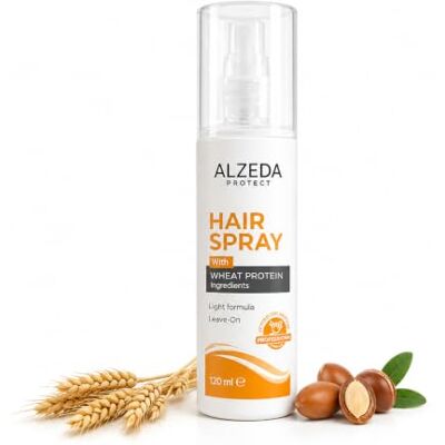 ALZEDA Protect Spray Capelli Protezione UV e Calore 120 ml, Leave-in Con estratti di noce e castagno, olio di vinaccioli e di lino – protegge e idrata senza appesantire ALZEDA Protect Spray Capelli Protezione UV e Calore 120 ml, Leave-in Con estratti di noce e castagno, olio di vinaccioli e di lino – protegge e idrata senza appesantire