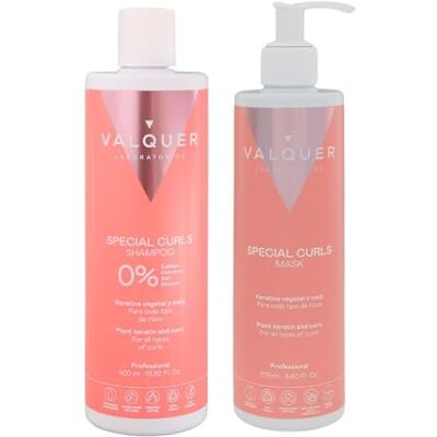 Pacchetto Capelli Ricci Valquer - Shampoo e Maschera Pacchetto Capelli Ricci Valquer - Shampoo e Maschera