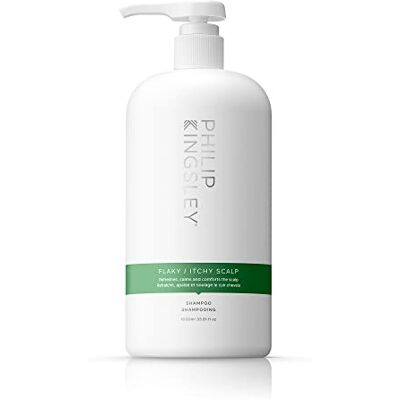 Philip Kingsley Shampoo per il cuoio capelluto traballante/pruriginoso Shampoo antiforfora per cuoio capelluto squamoso, pruriginoso, secco e grasso 1000ml Philip Kingsley Shampoo per il cuoio capelluto traballante/pruriginoso Shampoo antiforfora per cuoio capelluto squamoso, pruriginoso, secco e grasso 1000ml