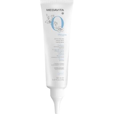 Medavita Oxygen Detox Peeling Capelli 150 ml, Rigenerante e Levigante per Cute e Capelli, pH 5.5, Made in Italy Medavita Oxygen Detox Peeling Capelli 150 ml, Rigenerante e Levigante per Cute e Capelli, pH 5.5, Made in Italy