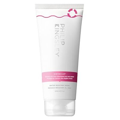 Philip Kingsley Swimcap-Maschera resistente all'acqua per la protezione dei capelli al cloro Swim Hair Mask, protegge i capelli dal cloro, dall'acqua salata e dai danni del calore 200 ml Philip Kingsley Swimcap-Maschera resistente all'acqua per la protezione dei capelli al cloro Swim Hair Mask, protegge i capelli dal cloro, dall'acqua salata e dai danni del calore 200 ml