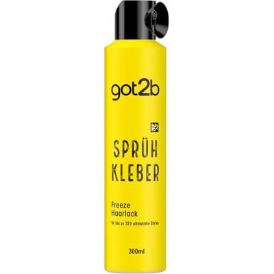 got2b Vernice spray per capelli, tenuta 6 (300 ml), 72 h, spray per capelli ultra forti, senza attaccare o asciugare, fissa fino al prossimo lavaggio dei capelli got2b Vernice spray per capelli, tenuta 6 (300 ml), 72 h, spray per capelli ultra forti, senza attaccare o asciugare, fissa fino al prossimo lavaggio dei capelli