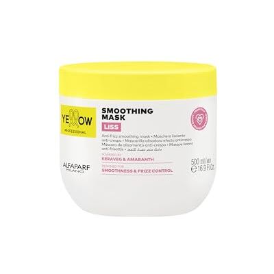 ALFAPARF MILANO YELLOW PROFESSIONAL LISS SMOOTHING MASK 500 ml Maschera lisciante anti-crespo per capelli indisciplinati ALFAPARF MILANO YELLOW PROFESSIONAL LISS SMOOTHING MASK 500 ml Maschera lisciante anti-crespo per capelli indisciplinati