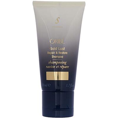 Oribe , shampoo Gold Lust Repair & Restore da 50 ml, dimensione da viaggio (etichetta in lingua italiana non garantita) Oribe , shampoo Gold Lust Repair & Restore da 50 ml, dimensione da viaggio (etichetta in lingua italiana non garantita)