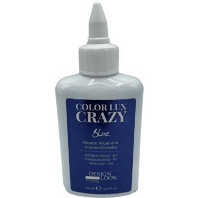 Design Look Color Lux Crazy Colorazione diretta 150 ml blu- Blue Design Look Color Lux Crazy Colorazione diretta 150 ml blu- Blue