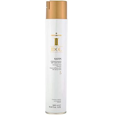 Medavita Idol Styling Satin Strong Shaper Dry Hairspray 5, 500ml Lacca Gas forte Medavita Idol Styling Satin Strong Shaper Dry Hairspray 5, 500ml Lacca Gas forte