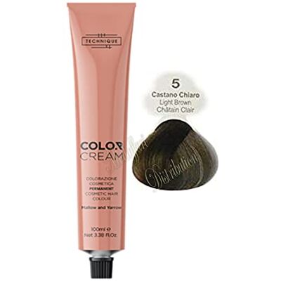 Technique COLOR CREAM TINTA 100ML (5 Castano Chiaro) Technique COLOR CREAM TINTA 100ML (5 Castano Chiaro)