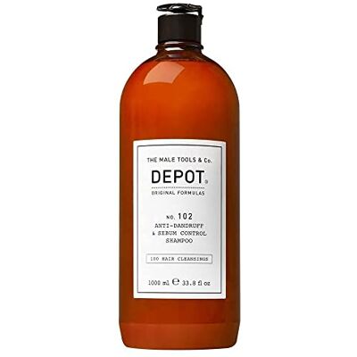 Depot No.102 Anti-Dandruff & Sebum Control Shampoo 1000ml Depot No.102 Anti-Dandruff & Sebum Control Shampoo 1000ml