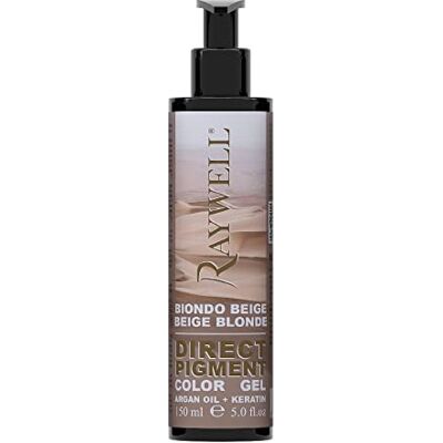 Raywell Colorazione diretta per capelli in gel 150 ml (biondo beige) Raywell Colorazione diretta per capelli in gel 150 ml (biondo beige)