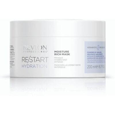 REVLON Restart Maschera Professionale Idratante per Capelli Secchi e Crespi Moisture Rich Mask REVLON Restart Maschera Professionale Idratante per Capelli Secchi e Crespi Moisture Rich Mask