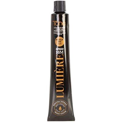 Tahe Lumière Express 10 minuti per una copertura totale dei capelli grigi, 100 ml (8 Biondo chiaro) Tahe Lumière Express 10 minuti per una copertura totale dei capelli grigi, 100 ml (8 Biondo chiaro)