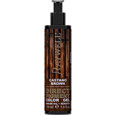 Raywell Colorazione diretta per capelli in gel 150 ml (castano) Raywell Colorazione diretta per capelli in gel 150 ml (castano)