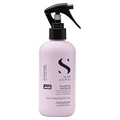 ALFAPARF MILANO Semi di Lino Sculpting Hairspray 250 ml Lacca spray no-gas a tenuta extra-forte per tutti i tipi di capelli ALFAPARF MILANO Semi di Lino Sculpting Hairspray 250 ml Lacca spray no-gas a tenuta extra-forte per tutti i tipi di capelli