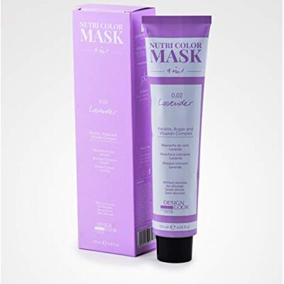 Design Look Nutri Color Mask - Maschera per capelli - Lavanda - 120 ml Design Look Nutri Color Mask - Maschera per capelli - Lavanda - 120 ml