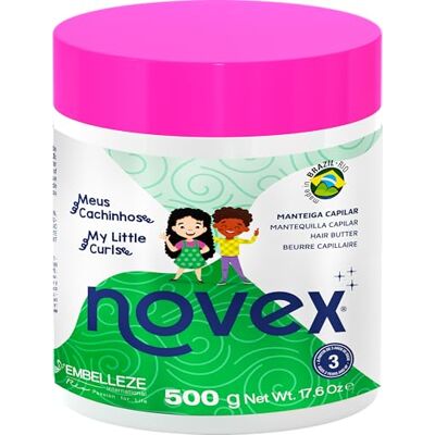 Novex Burro Capillare My Little Curls per Bambini dai 3+, Burro Capillare Leave-In, Idrata Profondamente i Ricci, Adatto a tutti i Tipi di Ricci 500 g Novex Burro Capillare My Little Curls per Bambini dai 3+, Burro Capillare Leave-In, Idrata Profondamente i Ricci, Adatto a tutti i Tipi di Ricci 500 g