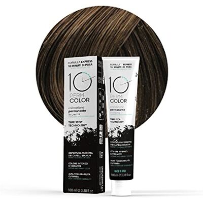 Capello point 10 Perm, Colorazione a Lunga Durata Express, 5.3 Castano Chiaro Dorato Tinta per Capelli, Copertura Rapida e Omogenea in 10 Minuti, Colore Brillante, Intenso e Luminoso, 100 ml Capello point 10 Perm, Colorazione a Lunga Durata Express, 5.3 Castano Chiaro Dorato Tinta per Capelli, Copertura Rapida e Omogenea in 10 Minuti, Colore Brillante, Intenso e Luminoso, 100 ml