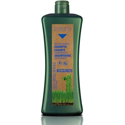 SALERM Shampoo Idratante Biokera Natura 1000 ml Ideale per Capelli Secchi o Disidratati con Olio di Germe di Grano Idratazione Profonda Capelli Criniera più Morbida e Brillante SALERM Shampoo Idratante Biokera Natura 1000 ml Ideale per Capelli Secchi o Disidratati con Olio di Germe di Grano Idratazione Profonda Capelli Criniera più Morbida e Brillante