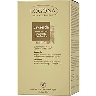 LOGONA Polvere di argilla di lava naturale - Pelle e capelli sensibili LOGONA Polvere di argilla di lava naturale - Pelle e capelli sensibili