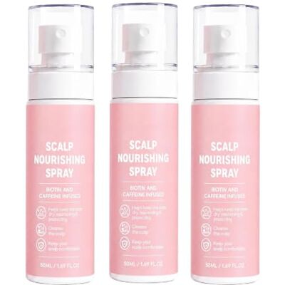 Generic Spray nutriente per il cuoio capelluto, trattamento idratante(3pcs) per una cura quotidiana che rende i capelli più lisci e luminosi, riducendo doppie punte e rotture Generic Spray nutriente per il cuoio capelluto, trattamento idratante(3pcs) per una cura quotidiana che rende i capelli più lisci e luminosi, riducendo doppie punte e rotture