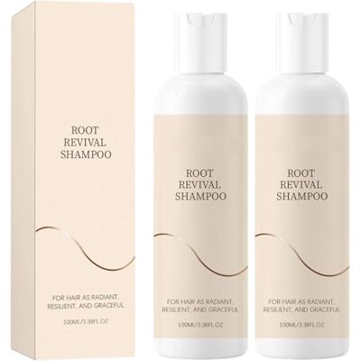 Generic Shampoo rivitalizzante per le radici, shampoo per la crescita dei capelli diradati, nutre il cuoio capelluto e riduce la rottura, per capelli più forti e folti Generic Shampoo rivitalizzante per le radici, shampoo per la crescita dei capelli diradati, nutre il cuoio capelluto e riduce la rottura, per capelli più forti e folti