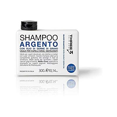 faipa roma Faipa Three Shampoo Argento Antigiallo Per Capelli Grigi Decolorati 300ml faipa roma Faipa Three Shampoo Argento Antigiallo Per Capelli Grigi Decolorati 300ml
